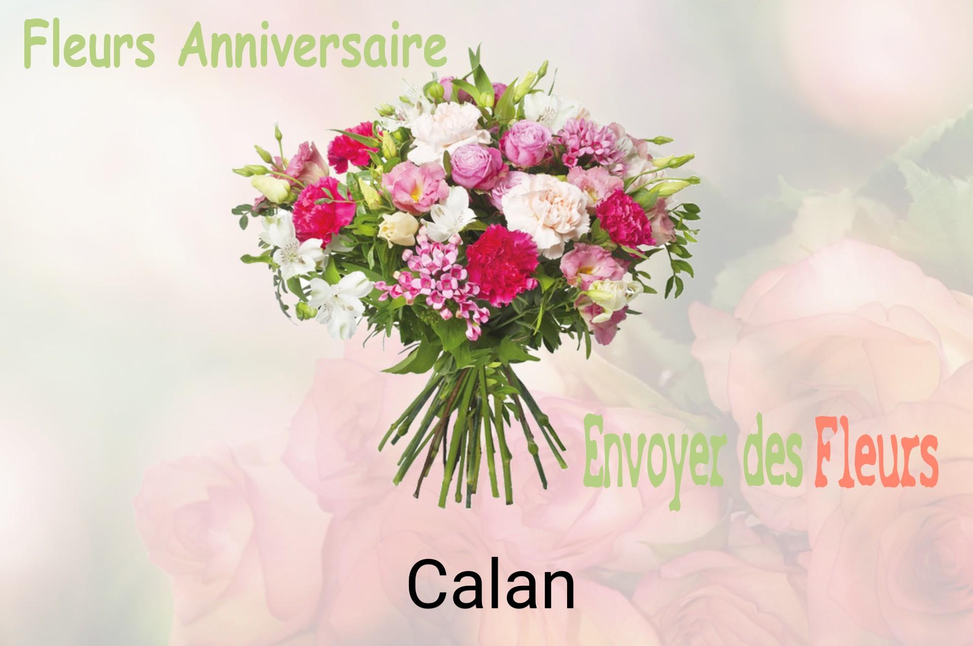 Bouquet de fleurs d’anniversaire livré à Calan